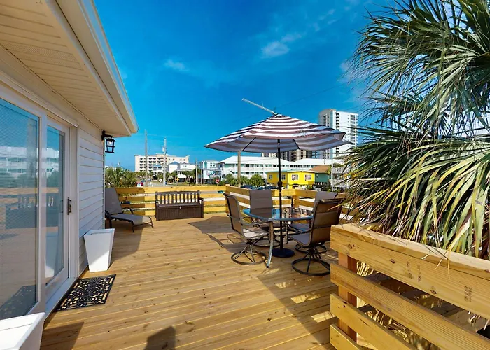 Dog-friendly With A Balcony Grill Outdoor Bar Swing W&d & Ac Holiday home Gulf Shores