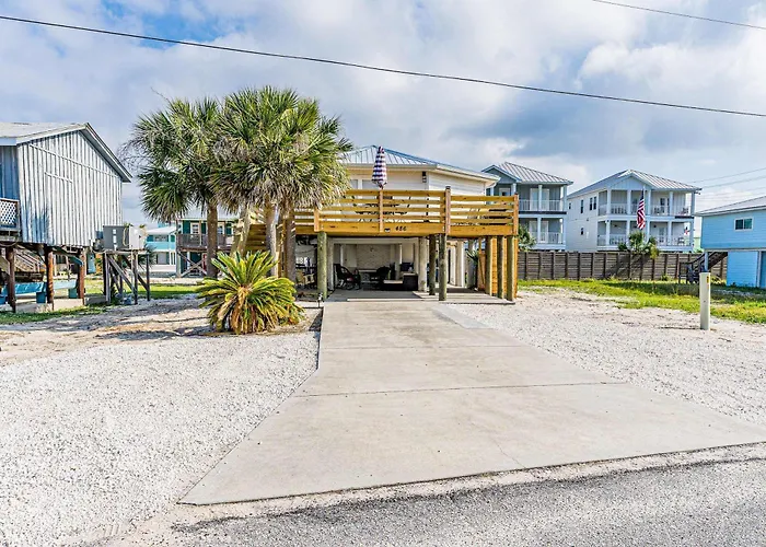 Dog-friendly With A Balcony Grill Outdoor Bar Swing W&d & Ac Holiday home Gulf Shores